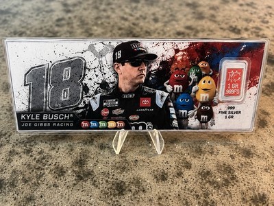 Kyle Busch #18 Silver Card 