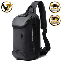 Business-Rucksack Wasserdicht 15,6 Zoll Laptop Mit Usb-Ladeanschluss Schwarz
