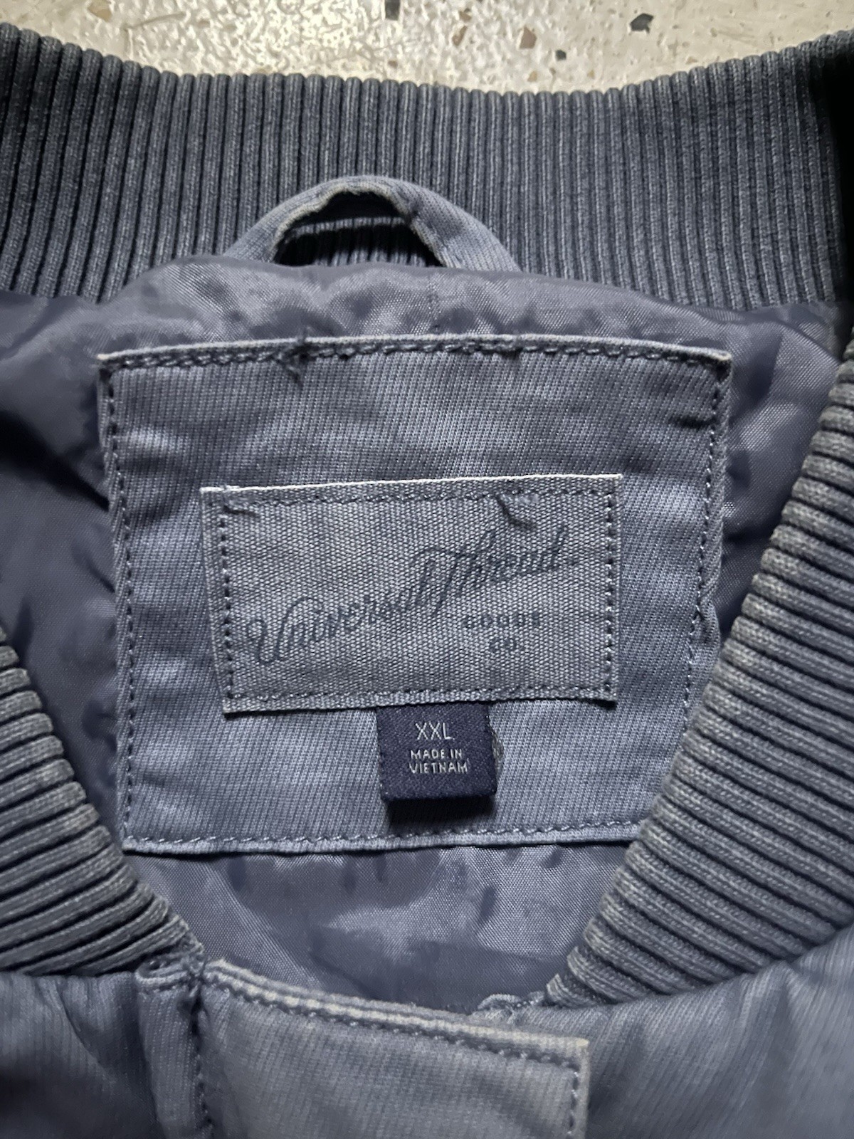 Universal Thread Quilted Bomber Jacket Full Zip G… - image 4