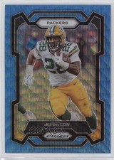 2023 Panini Prizm Blue Wave Prizm 92/199 AJ Dillon #106 1e9z