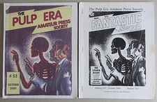 P.E.A.P.S. PULP ERA AMATEUR PRESS SOCIETY #53~215 pages~OCT 2000~VG