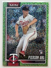 2026 Topps Series 1 Celebration Pierson Ohl #321 Lime Green Confetti SP