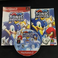 Sonic Heroes PS2 CIB Tested Greatest Hits