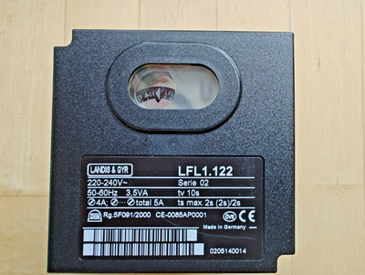 Landis & Gyr LFL1.122 Brenner Kontroll- 220-240V 50-60Hz 3,5VA