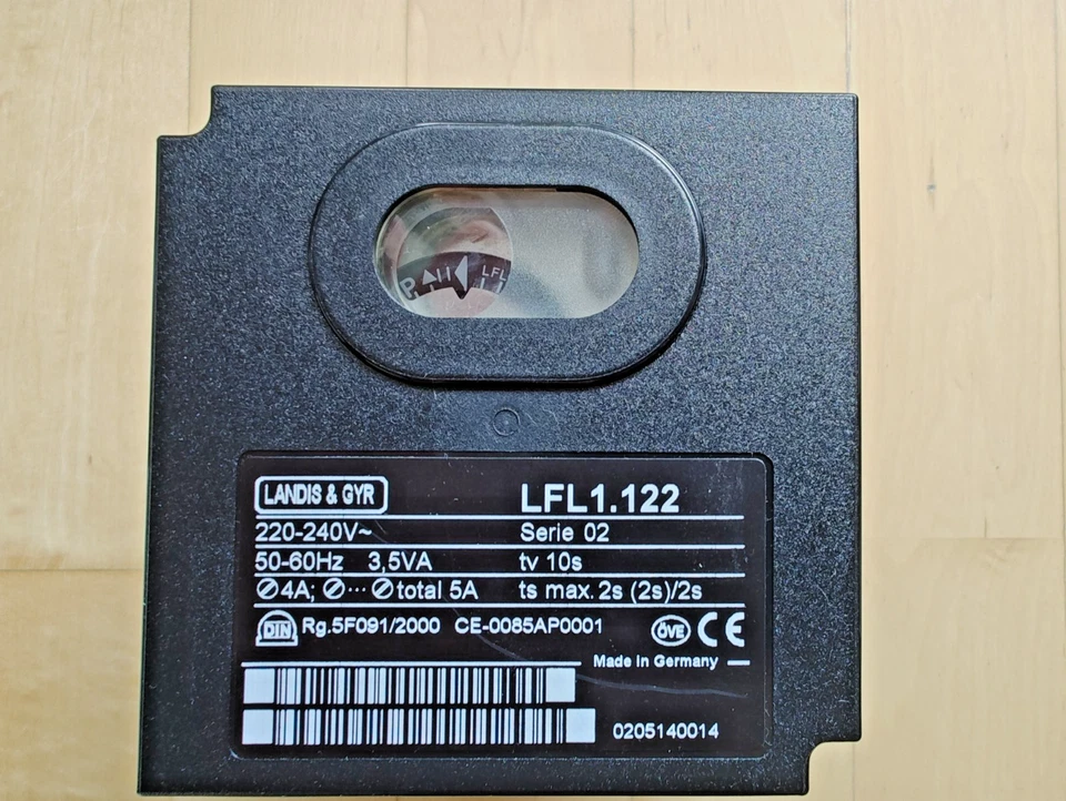Landis & Gyr LFL1.122 Brenner Kontroll- 220-240V 50-60Hz 3,5VA