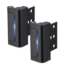 Husfunov 2 Pack Home Security Door Lock,Childproof 2Pack-Black