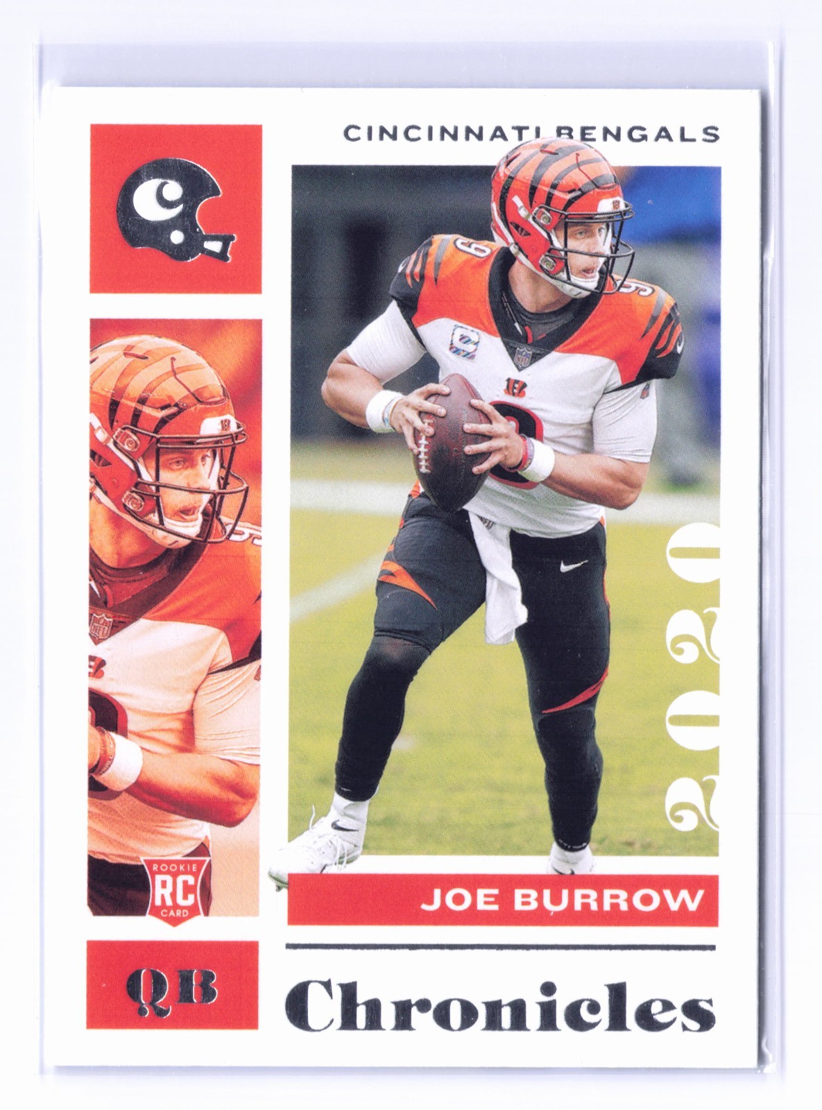 2020 Panini Chronicles - Joe Burrow #19 (RC) Rookie Card Bengals