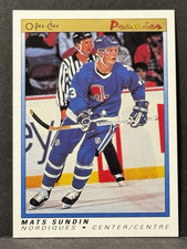 Mats Sundin 1990-91 O-Pee-Chee Premier RC #114