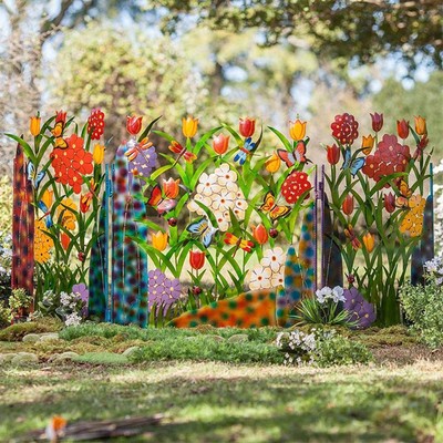 Für Garten Garten Wandbild Eleganter Gartenakzent Schöne Optik