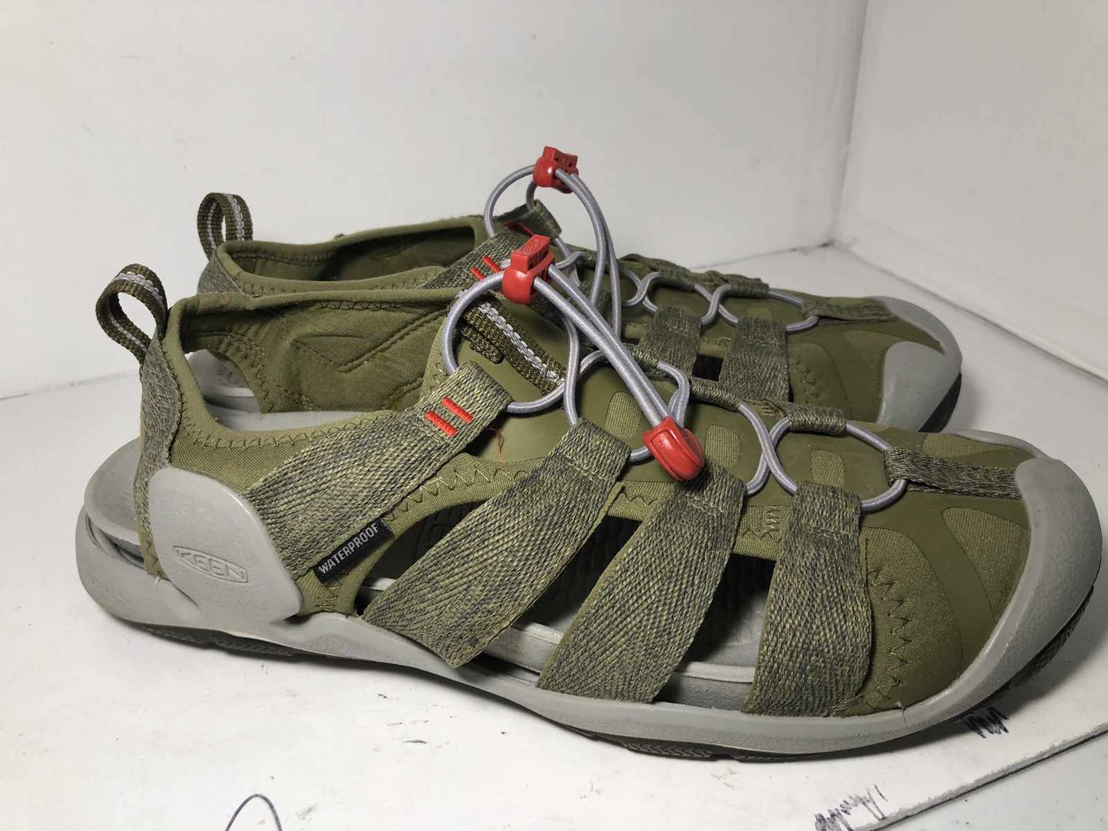 Keen CNX ii verde scarpe acqua sandali uomo taglia 12