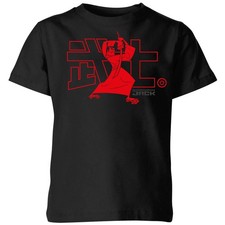 Image of Samurai Jack Way Of The Samurai Kids T-Shirt | Official Licensed | Black
