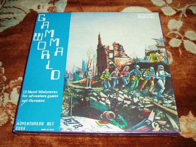 GRENADIER MODELS inc.  GAMMA WORLD ADVENTURERS SET  #0005  SEALED