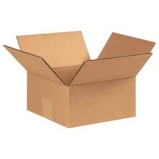 GRAINGER APPROVED 11K609 PK 25 Shipping Box,8x8x4 in 11K609