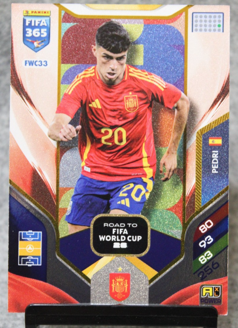 2026 Adrenalyn XL FIFA 365 Pedri Road to FIFA World Cup FWC33