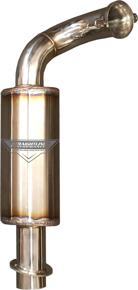Silenciador ligero Straightline Performance 132-143 1841-0274 241-2163SS Foto 2 de 4