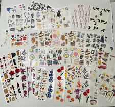 Vintage Lot Of Mrs Grossmans and Frances Meyers Stickers