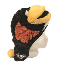 Vintage Pittsburgh Penguins Iceburgh Style Plush Hat NHL FOCO Beanie Cap OSFM