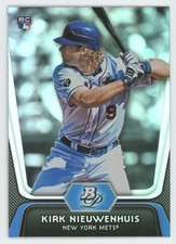 2012 Bowman Platinum Kirk Nieuwenhuis Rookie New York Mets #48