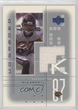 2001 UD Graded Game Jerseys Keenan McCardell #KM 0rx8