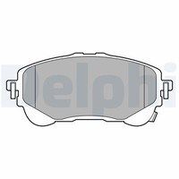 Delphi LP3609 Bremsbelagsatz, Scheibenbremse FüR Suzuki, Toyota