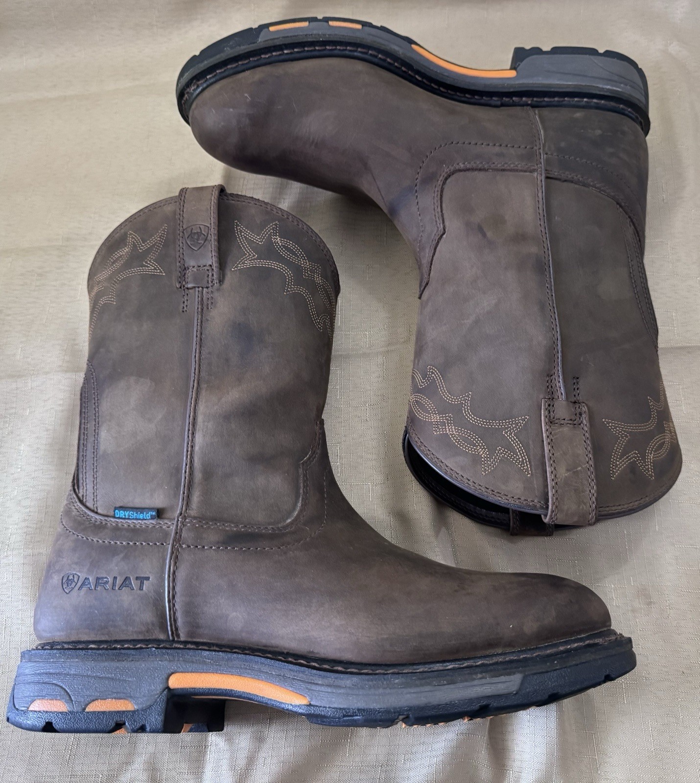 Ariat Men Workhog Composite Toe Waterproof Leathe… - image 2