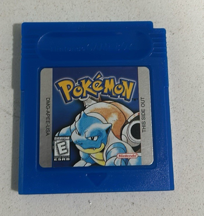 Pokémon Blue Version - Nintendo Game Boy NTSC-U/C E Everyone Pokemon Series
