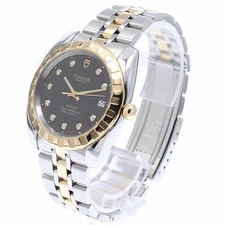 Tudor 21013 Classic Date Yellow Gold Two-tone Men's Wristwatches Automatic