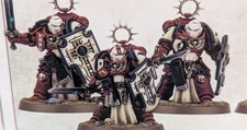 40K Space Marines Bladeguard Veterans x3 NOS With Bases And Instructions