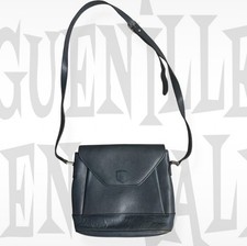 Joli Sac B. Renouard vintage Bleu marine, Cuir d'origine, parfait état