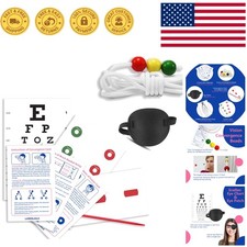 Comprehensive 7.5ft Vision Training Kit: Boosting Coordination  Visual Health