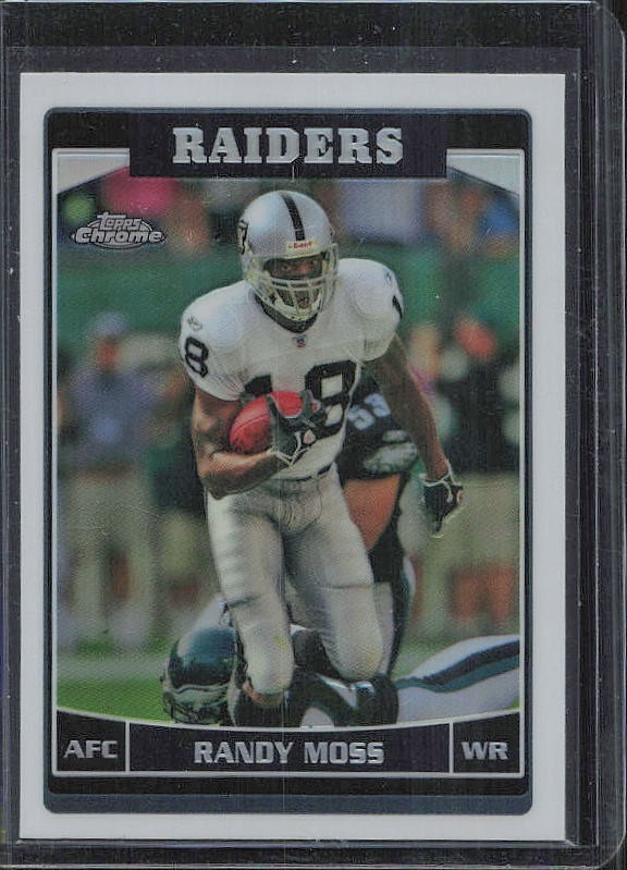 2006 Topps Chrome - Refractor #94 Randy Moss
