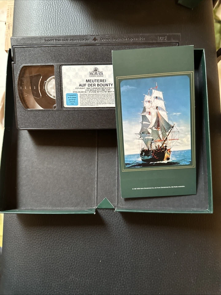 Meuterei auf der Bounty - MGM Greats - VHS - Marlon Brando, Trevor Howard - Bild 3 von 3