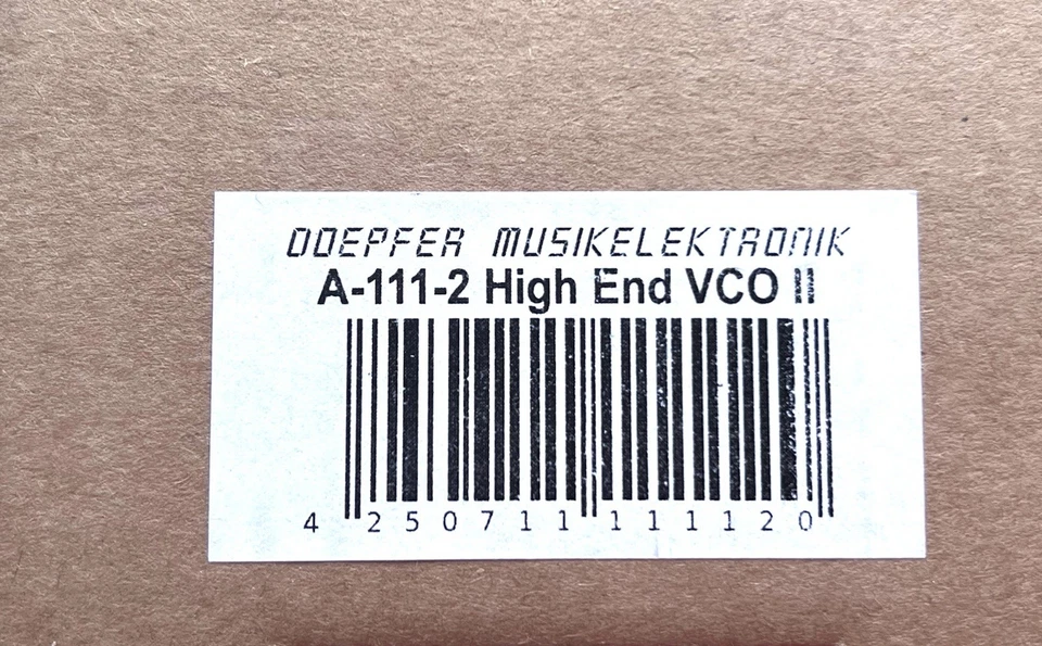 Doepfer A-111-2 High End VCO II / VCLFO - neuwertig - Bild 4 von 4