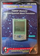 Sharp Personal Organizer YO-290P New Sealed English Spanish 768kb Vintage 2002