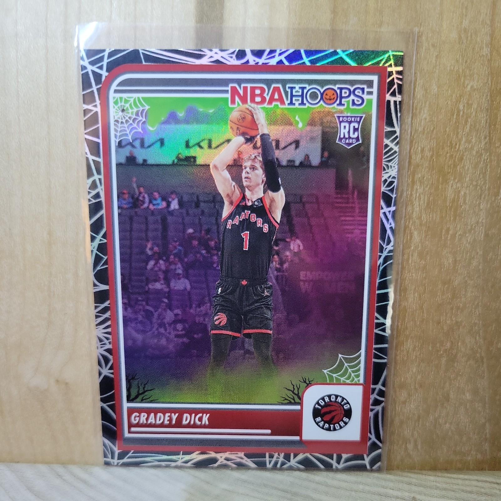 2023-2024 Panini Gradey Dick Holo Webs RC Haunted Hoops 