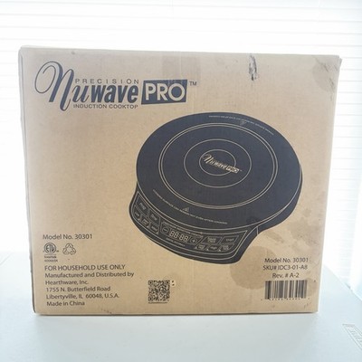 NuWave Pro Precision Induction Cooktop 12  Model 30301 NEW Open box