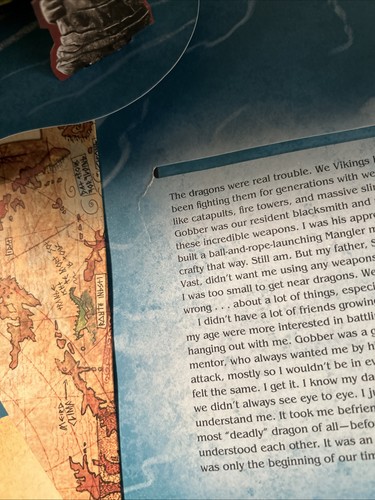 DreamWorks Dragons: Adventures with Dragons : A Pop-Up History by Joshua Pruett - Foto 4 di 12