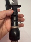 420 Stainless Steel Survival Knife & Compass Sheath & Sharpening Stone Taiwan — photo 8