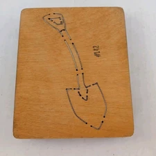 Shovel Farm Garden Tool Ellison Educational Equip Accucut Wood Dies 6"x5" 