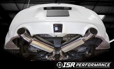 ISR Performance ST Street Series Dual Exit Exhaust System for Nissan Z34 370z
