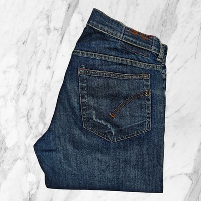 Dondup Ritchie Herren Jeans Skinny Regular Dunkelblau W35/Tg 35 W35 ITA