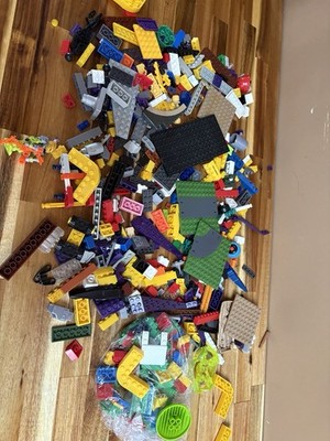 1lb Lot Of Mixed Mega Blocks Unbranded Building Blocks/Parts/Pieces/Figures
