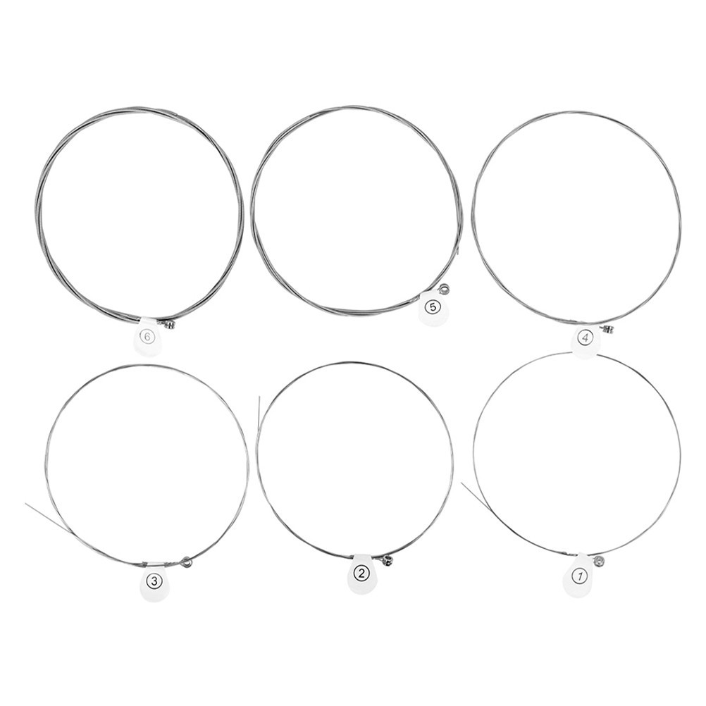 6 Pcs Instruments À Cordes Pour Guitare Acoustique Basse Accessoire