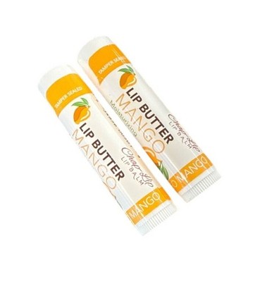 2 x Chap-Lip Mango Lip Butter Balm Moisturizing 0.15oz Each Sealed Made In USA!