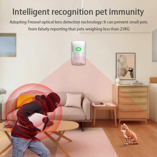 Tuya Smart WiFi Infrared Detector PIR Motion Sensor Home Security Google Alexa - Picture 5 of 11