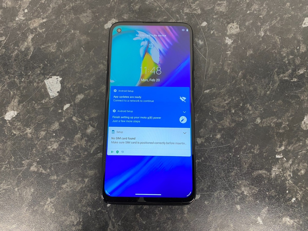 Motorola Moto G8 Power - 64GB - Smoke Black (Vodafone) (Dual SIM