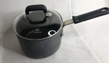 Calphalon 8702 2qt Sauce Pan Pot With Lid Calphalon. Full Rubber Grip