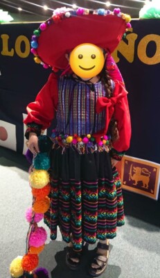 peruvian typical dress Mac Duggal Dress 1068 main image 0