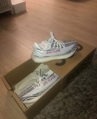 yeezy 350 zebra size 12