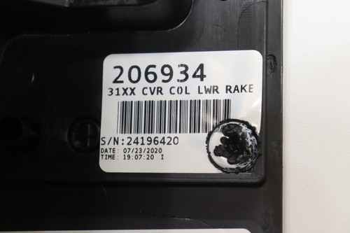 GMC CANYON 2015-2022 columna de dirección carcasa cubierta de moldura OEM 24196420 NEGRO_H4V - Imagen 11 de 12